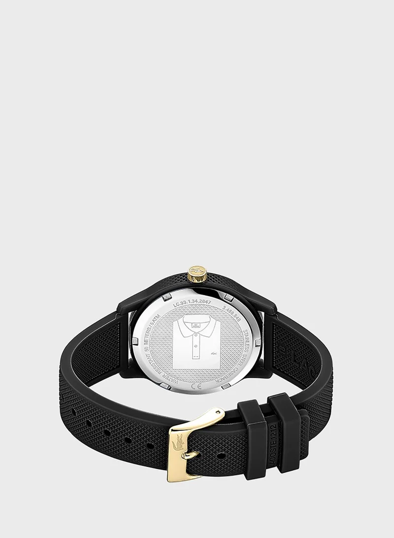 LACOSTE Lacoste 12.12 Ladies Analogue Watch with Silicone Bracelet - 2001064
