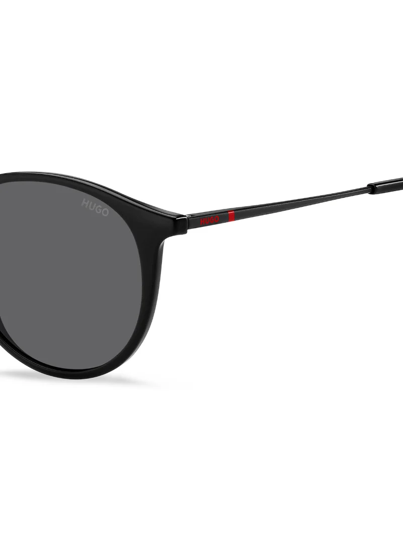 HUGO Men's UV Protection Sunglasses Hg 1286/S Black 45.9 - Lens Size: 51 Mm