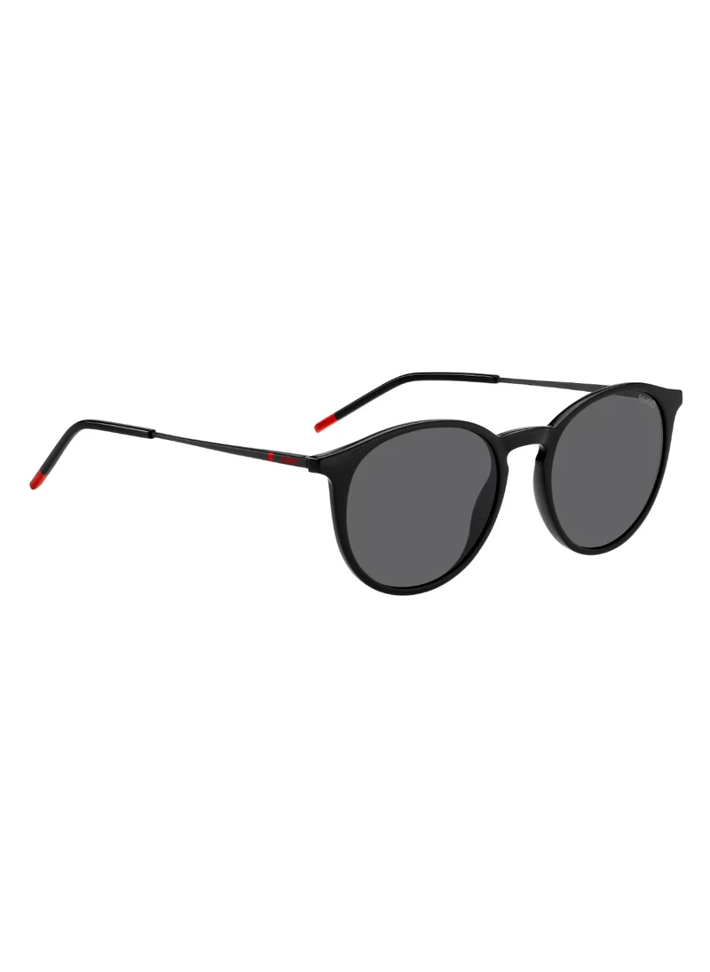 هوجو Men's UV Protection Sunglasses Hg 1286/S Black 45.9 - Lens Size: 51 Mm
