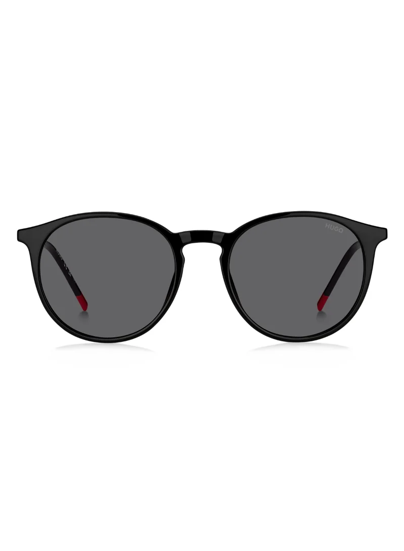 HUGO Men's UV Protection Sunglasses Hg 1286/S Black 45.9 - Lens Size: 51 Mm