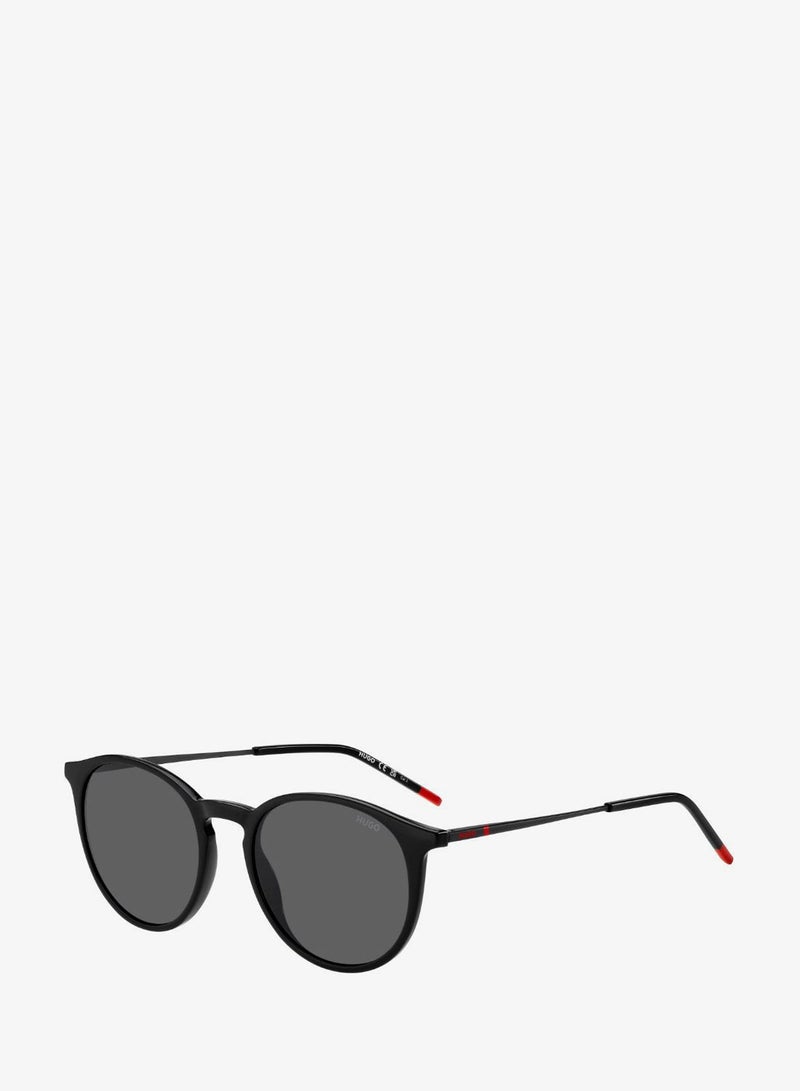 HUGO Men's UV Protection Sunglasses Hg 1286/S Black 45.9 - Lens Size: 51 Mm - Image 1