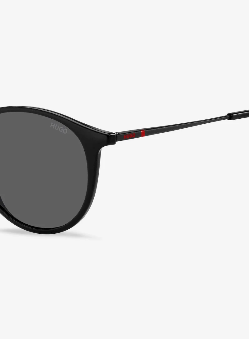HUGO  Men's UV Protection Sunglasses Hg 1286/S Black 45.9 - Lens Size: 51 Mm for Men | Best Price UAE