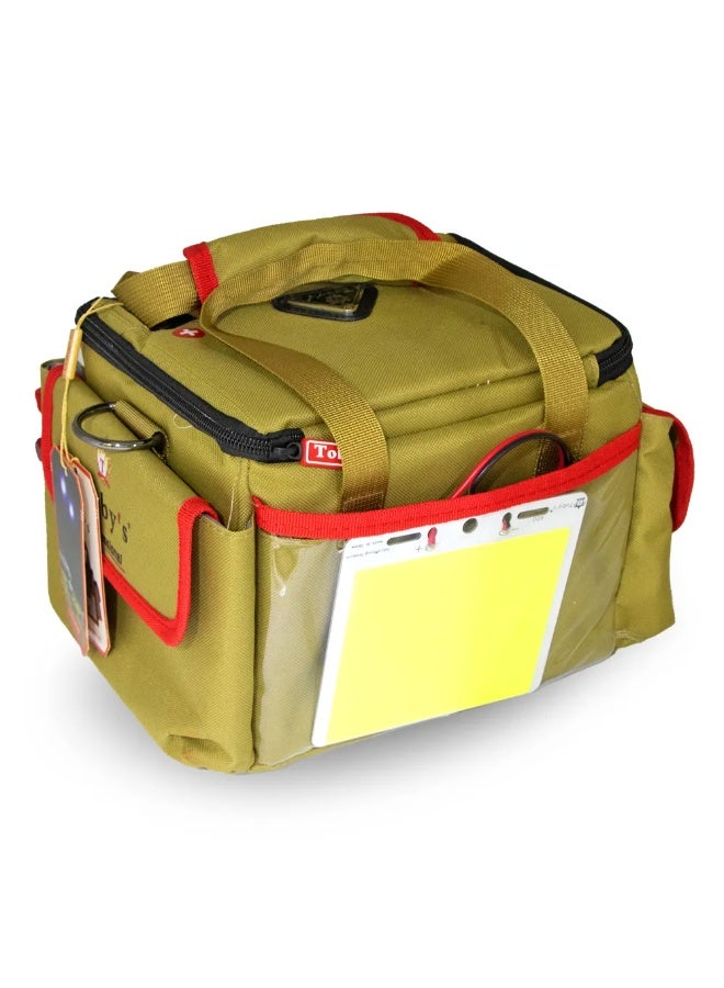 توبيز بطارية توبي BTY 70 بسعة 55000 مللي أمبير، بطارية قابلة للشحن مع محول طاقة 220 فولت، مثالية للتخييم - Image 4