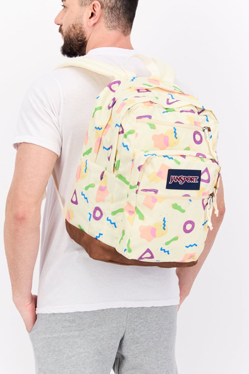 JANSPORT Men Brand Logo Backpack 47 H X 35 L X 21W cm, Yellow - Image 2