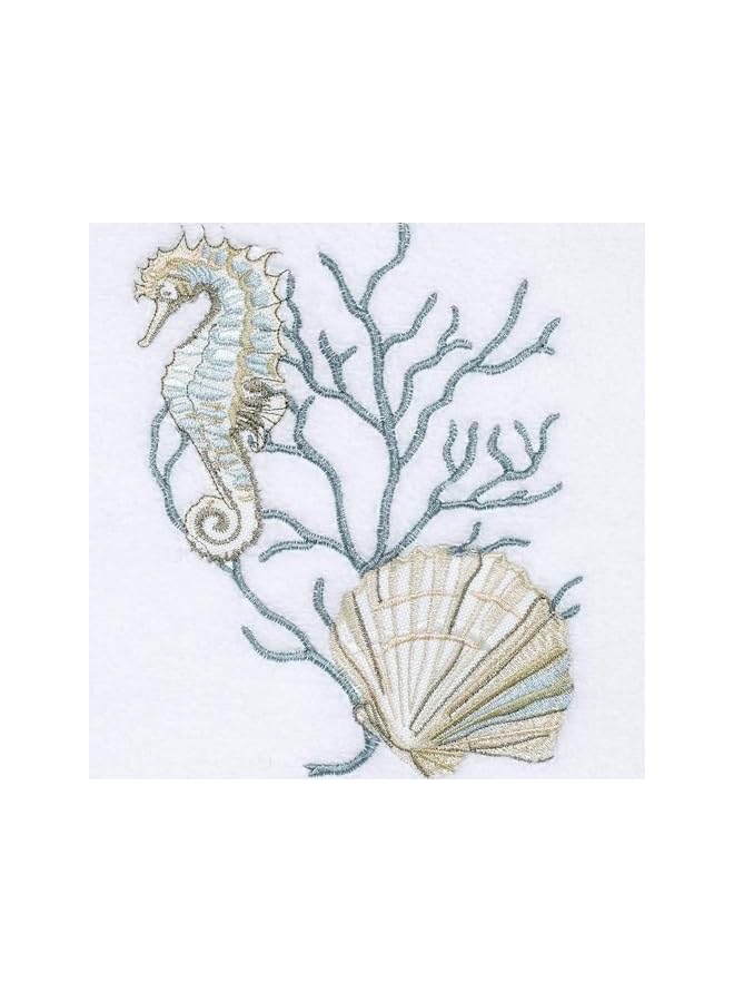 The Bros Bath Towel, Soft & Absorbent Cotton Towel (Coastal Terrazo Collection) - Image 2