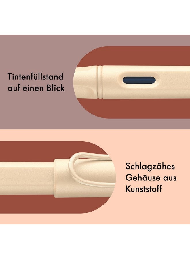 Lamy Safari Cosy Fountain Pen 020 Special Edition, Modern Fountain Pen in Cream Colour with Ergonomic Grip and Timeless Design, Nib Size M, Special Model, Pack of 1 - Image 3