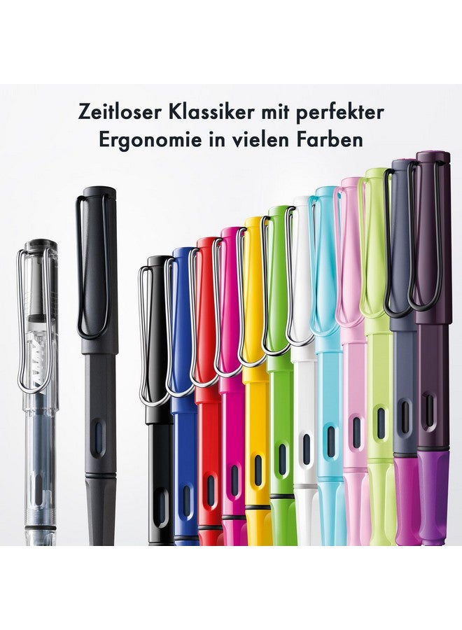 Lamy Safari Cosy Fountain Pen 020 Special Edition, Modern Fountain Pen in Cream Colour with Ergonomic Grip and Timeless Design, Nib Size M, Special Model, Pack of 1 - Image 5