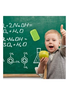 Microfiber Dustless Chalk Eraser, Washable Chalkboard Eraser Dry Erase Whiteboard Eraser Magnetic Reusable Chalk Eraser for Chalk, Markers, Classroom, Home and Office, Washable and Reusable 4 Pieces