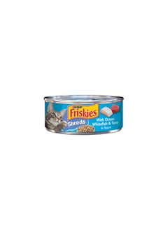 Purina Friskies Shreds with Ocean Whitefish & Tuna in Sauce Adult Cat Wet Food 156 g - pzsku/ZA1E433A6358BF7FE39AAZ/45/_/1740907207/293d4f98-135a-4496-8fef-bb65d718e296