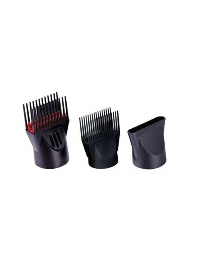 Red by Kiss Tourmaline Ceramic 2200 PRO Professional Hair Dryer 2 Extra Combs Included (BD07N) Creating Silky, Smooth and Healthy Hair Without Frizz - Image 3