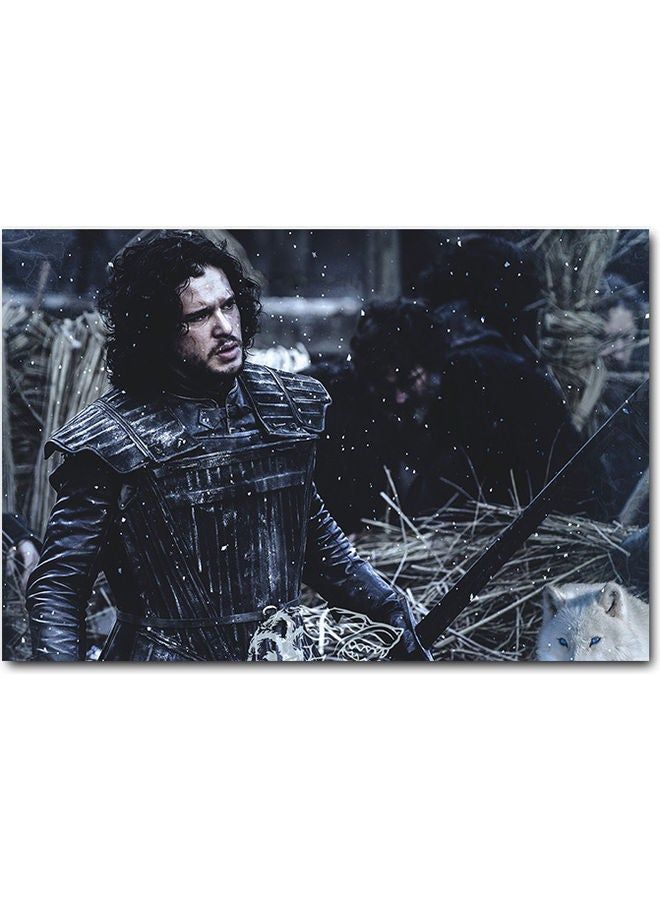 RYN فن الجدار جون سنو متعدد الألوان 40x60 سم - Image 2