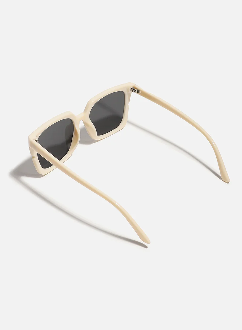 Haute Sauce  Black Lens Oversized Sunglass  | Best Price UAE