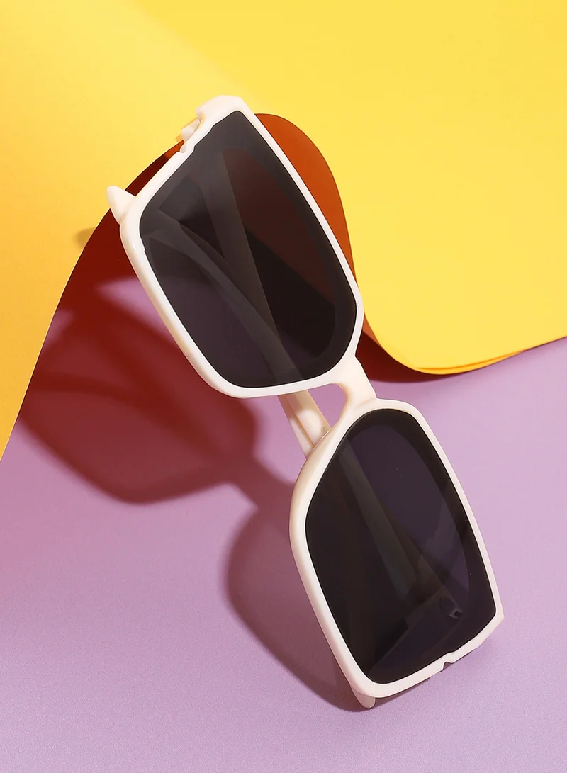 صوص هاوت نظارة شمسية سوداء كبيرة بعدسات