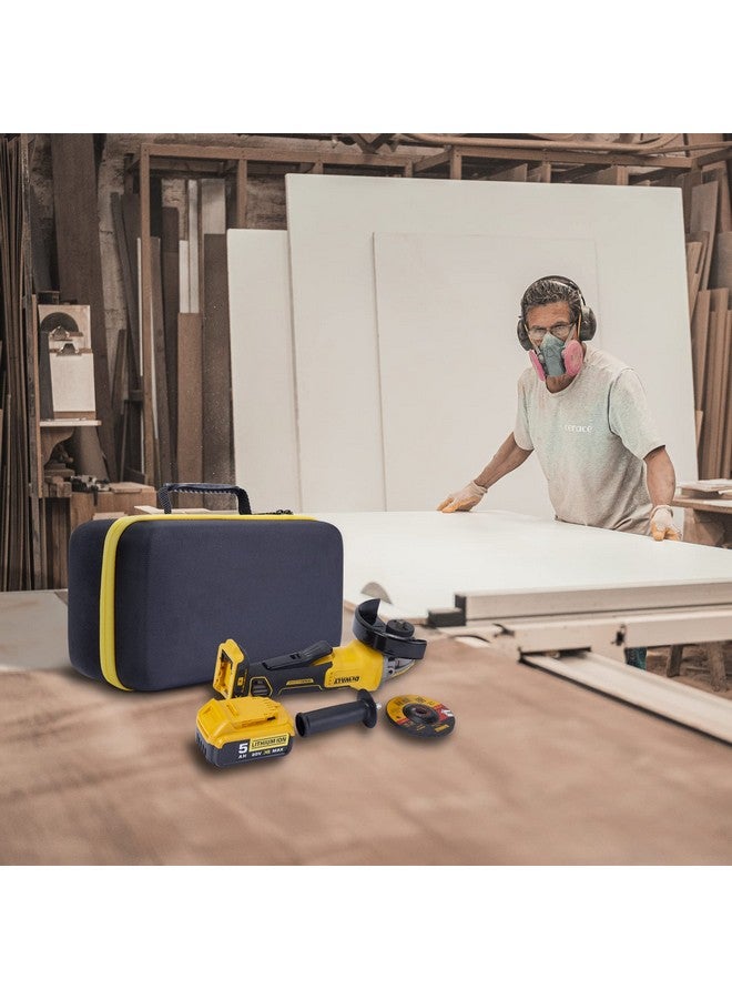 khanka Hard Tools Case Replacement for DEWALT 20V MAX Angle Grinder Tool (DCG413B), Case Only - Image 5