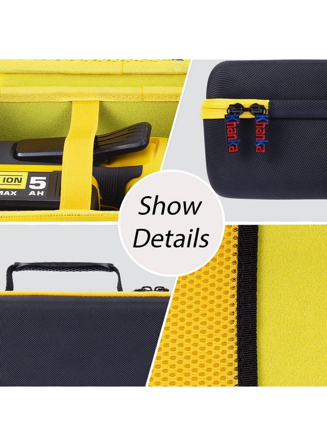 khanka Hard Tools Case Replacement for DEWALT 20V MAX Angle Grinder Tool (DCG413B), Case Only - Image 4