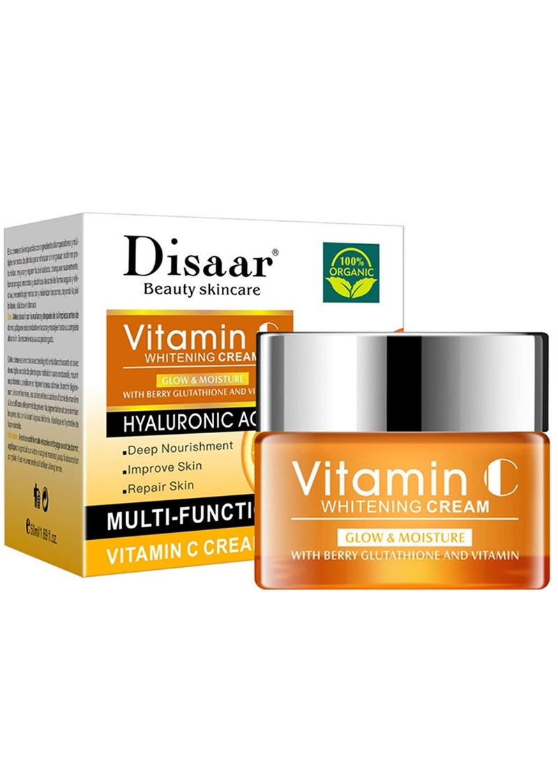 Disaar VITAMIN C WHITENING CREAM GLOW AND MOISTURE 50ml - Image 1