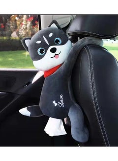 MOTRK Motrk Tissue Holder For Car Home Bathroom, Napkin Box Hanging, Car Tissue Box Case Tissue Cover Dispenser For Car Home Bathroom Tissue Box Napkin Box Holders Cartoon  - Image 1