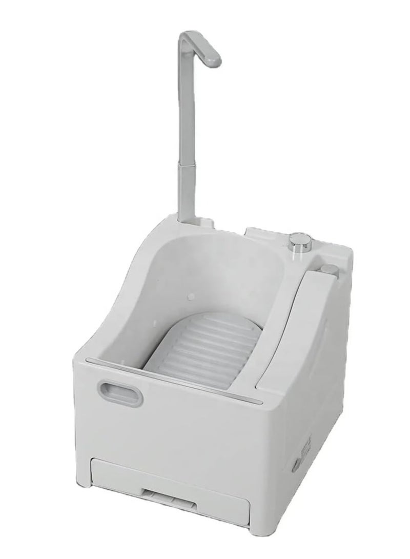 حوض وضوء محمول متعدد الأغراض لغسل اليدين والقدمين، آلة وضوء كهربائية محمولة، مع رشاش شطاف - Image 1