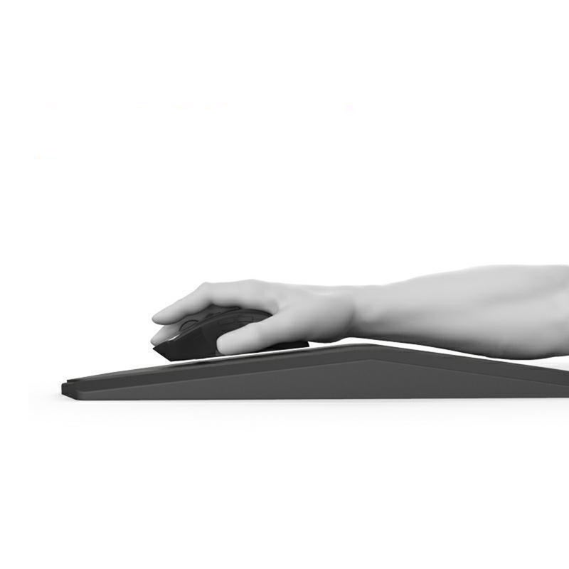 2pcs Stereo Keyboard Cushion Mouse Holder Wrist Mouse Pad Mouse Protector (Black) - Image 2
