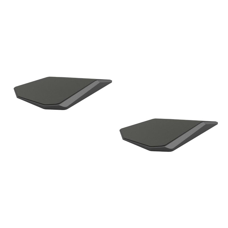 2pcs Stereo Keyboard Cushion Mouse Holder Wrist Mouse Pad Mouse Protector (Black) - Image 1