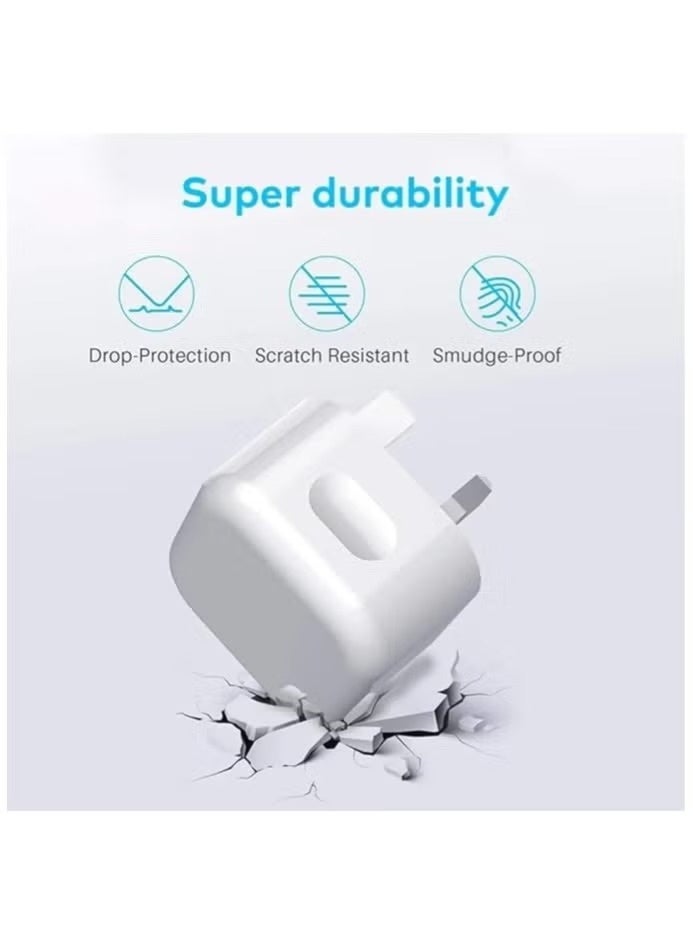 CIVORA 35W Fast USB C Power Adapter with Type C Cable included, for Iphone 16 and 15 Fast charger Type C Wall Plug with Cable for Iphone 15 pro Max / 15 Pro/ 15/15 Plus, Ipad, Samsung, Oneplus, Xiaomi and Many Devices (White) - Image 1