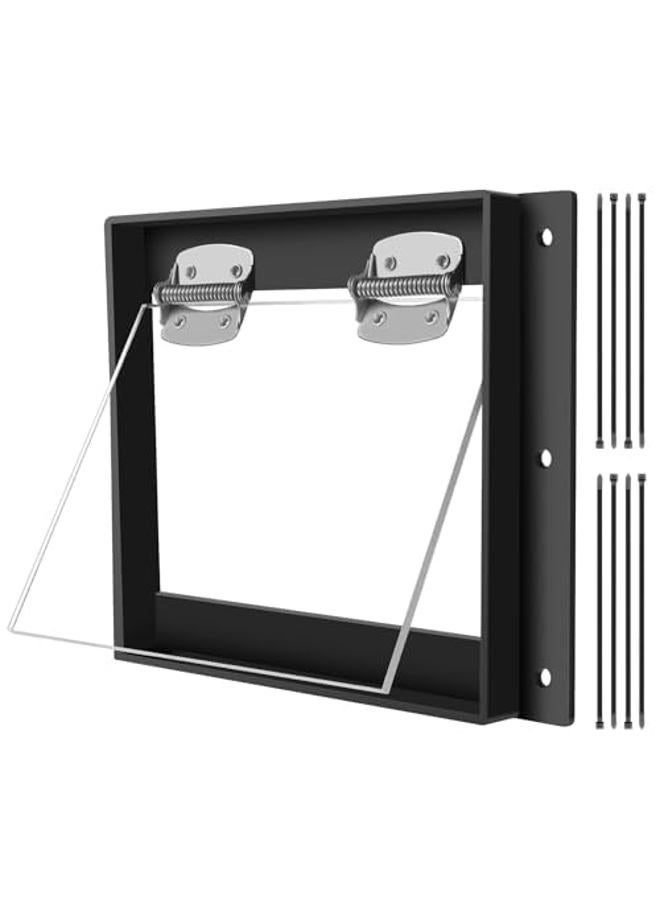 GROWLING Raccoon One Way Door – Large Size, Humane, Contactless Animal Excluder Trap – Raccoon One Way Eviction Door, Easy to Install & Weather-Resistant, Ideal for Squirrels, Skunks, Possums - Image 1