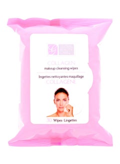 Global Beauty Care Collagen Makeup Cleansing Wipes 25ct Packs