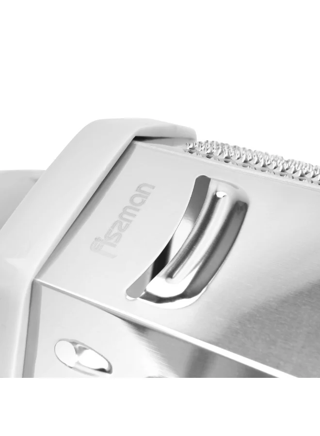 Fissman  9-Inch with 6-Sided Stainless Steel Grater 24cm – Multipurpose Kitchen Tool for Cheese, Vegetables, Fruits, and Zest, Durable Sharp Blades for Everyday Food Preparation and Cooking Use  | Best Price UAE