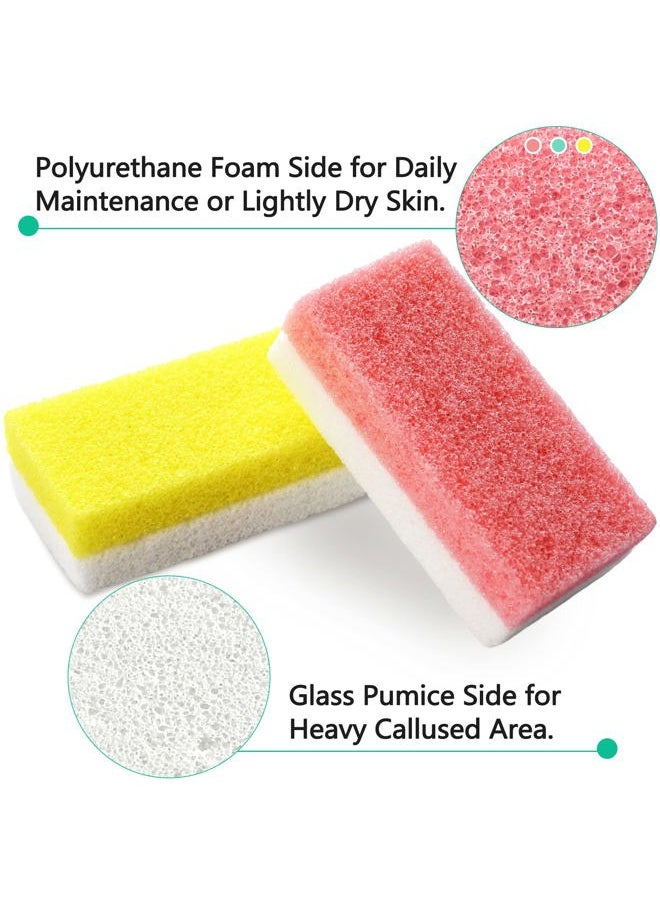 Salvmary Foot Pumice Stone for Feet Dead Skin Callus Remover Scrubber Pedicure Exfoliator Tool 3Pcs  - Image 4