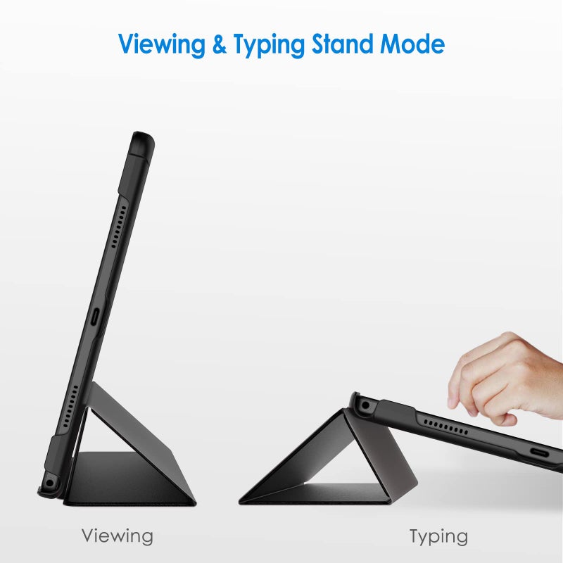 JETech Case for Samsung Galaxy Tab A8 10.5-Inch 2022 (SM-X200/X205/X207), Slim Lightweight Stand Protective Tablet Cover with Auto Wake/Sleep (Black) - Image 3