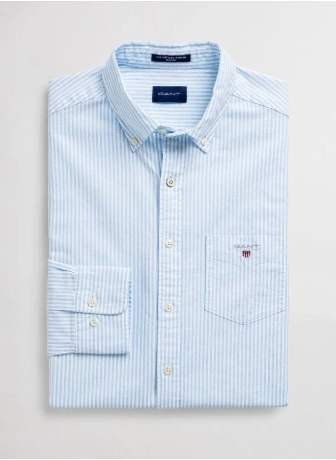 غانت Gant Regular Fit Banker Oxford Shirt