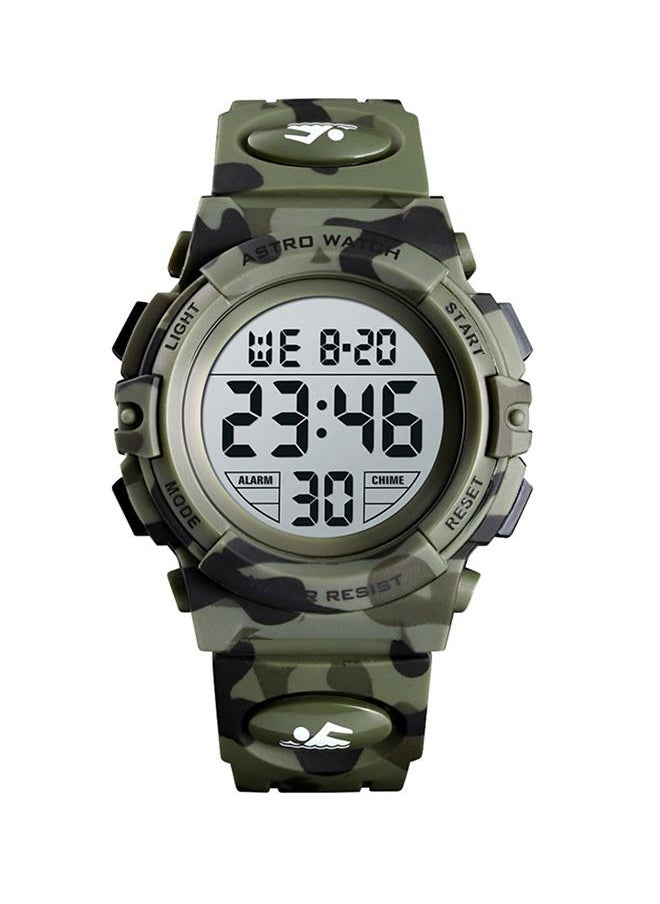 ASTRO - Astro A9934-PPHS Kids Digital Display Watch & PU Strap Army Green Camo - Image 1