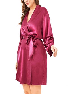 Women's Casual Lingerie Plus Size Home Style Lace-up Nightgown