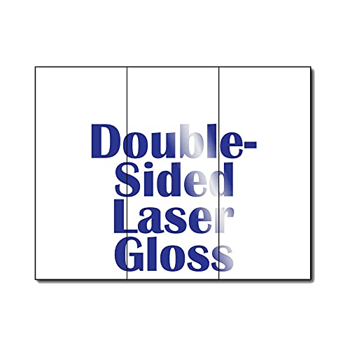 Desktop Publishing Supplies 38lb Bond Laser Gloss Tri-fold Brochures - 250 Glossy Brochures for Laser Printers Only - Image 5