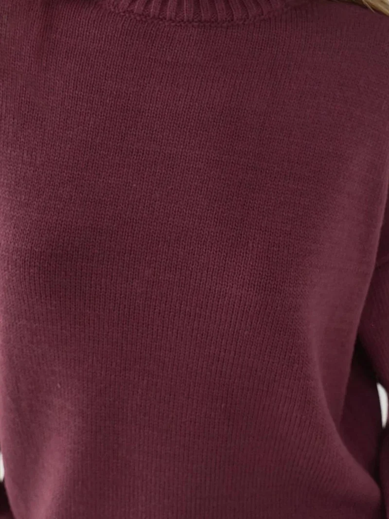 HICCUP Crew Neck Cozy Sweater