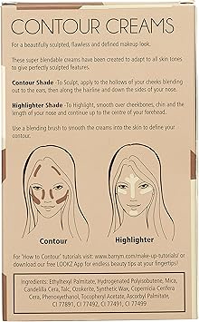 Barry M Cosmetics Chisel Cheeks Contour Creams Multi 2 Count Pack of 1 - Image 2