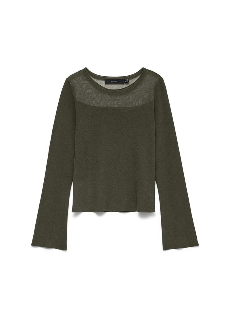 VERO MODA VMCRICKET Long Sleeve O-Neck Type Pullover - Image 5