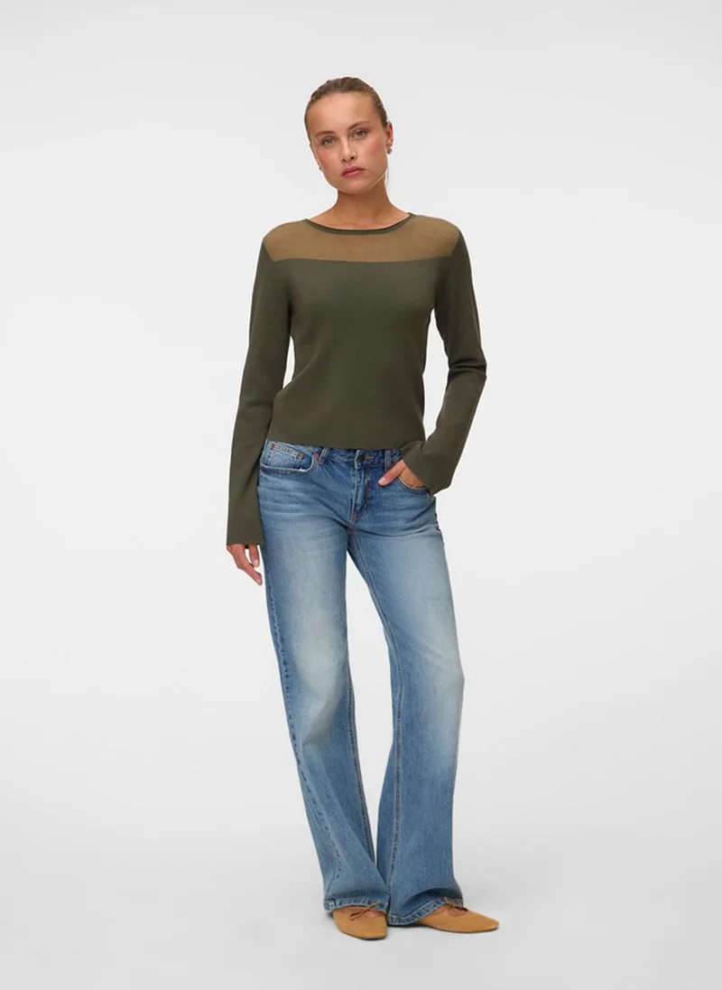 Vero Moda VMCRICKET Long Sleeve O-Neck Type Pullover