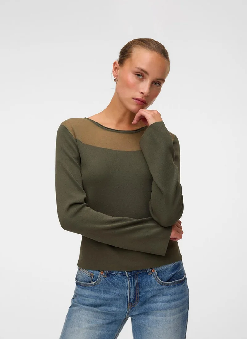 Vero Moda VMCRICKET Long Sleeve O-Neck Type Pullover