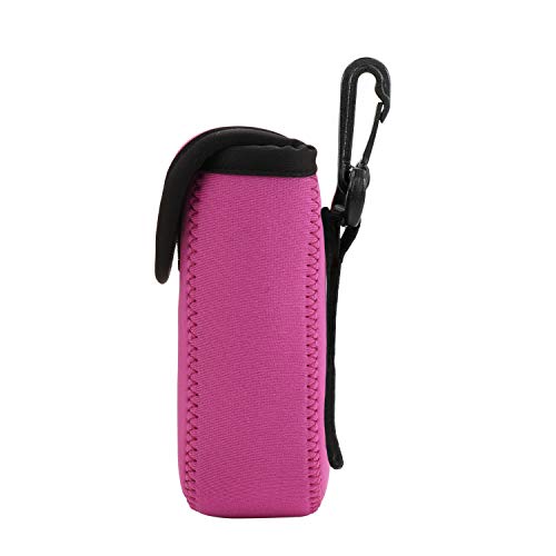 MegaGear ''Ultra Light'' Neoprene Camera Case Bag with Carabiner for Canon PowerShot G9 X Mark II, G9 X Digital Camera (HotPink) - Image 3