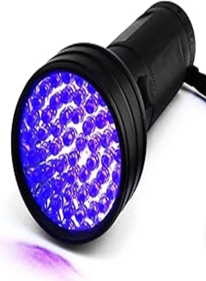 OR LED Purple light flashlight 51UV395NM Ultraviolet rays Currency anti-counterfeiting Flashlight