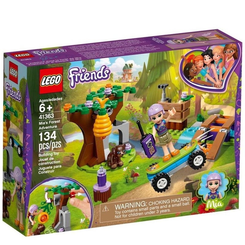 LEGO - Friends Mia's Forest Adventure 134 Pieces - 41363 - Image 1