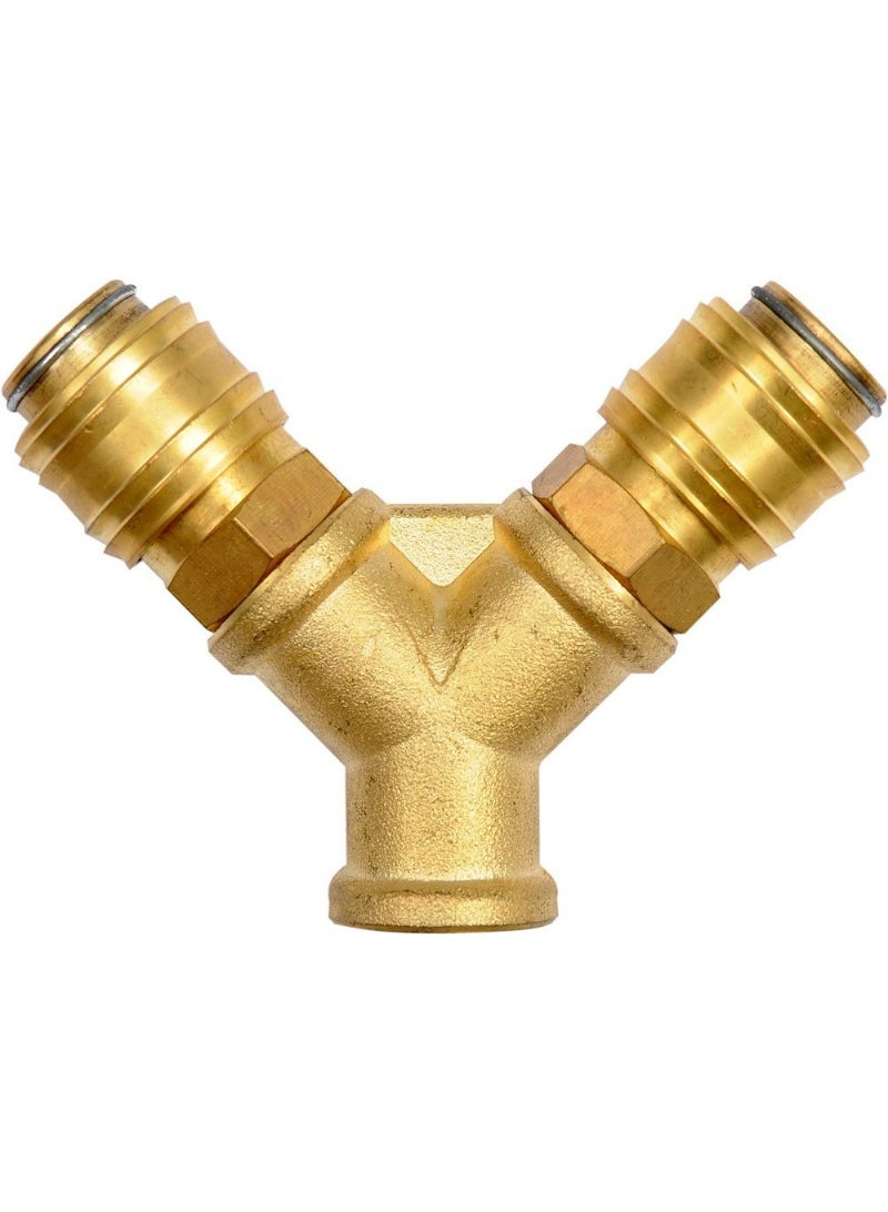YATO Two Way Quick Coupler 3/8" (M) X 1/4" (F) L=70Mm YT-24091