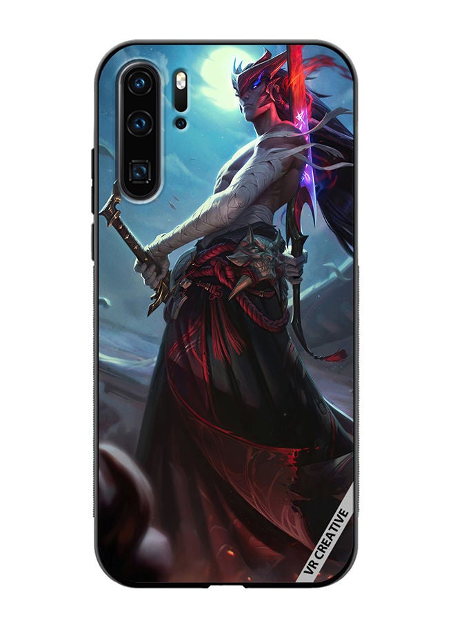 VR CREATIVE Protective Case Cover For Huawei P30 Pro Yone League Of Legends Design Multicolour - Image 1