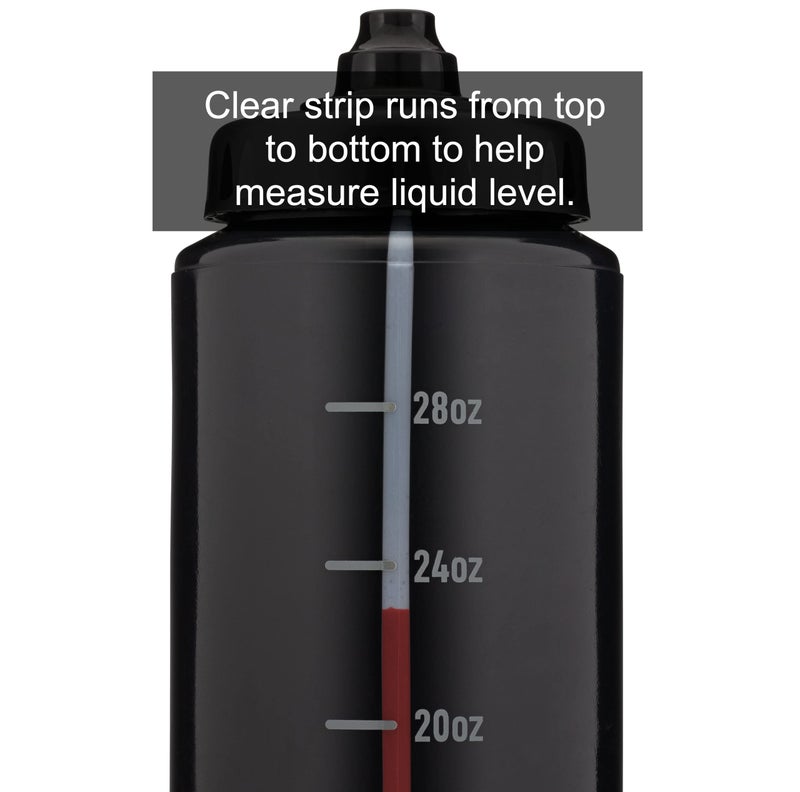 Hydra Cup Sport [4 Pack] 32 oz Squeeze Water Bottles  Fast Flow Sports Water Bottle with Ball Blender Whisk  Bike & Cycling Water Bottle  Travel To Go  BPA Free (Bright Colors) - Image 4