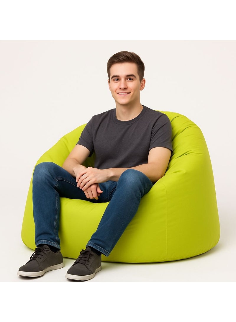 SaharaEG Comfortable & Stylish Bean Bag water proof – 90×70 cm – Ergonomic Floor Seating for Teens & Adults | Perfect for Home, Living Room, or Gaming – Great for Bringing Family & Friends Together - Image 2