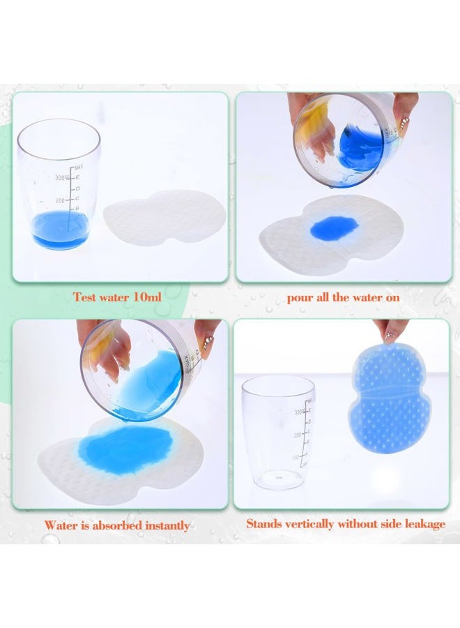 Zhanmai 240 Pieces Underarm Sweat Pads for Women Men Armpit Disposable Non Visible Unflavored Sweat Pads Comfortable Adhesive Dress Shields Armpit Protection Guards(Black, White, Beige) - Image 5