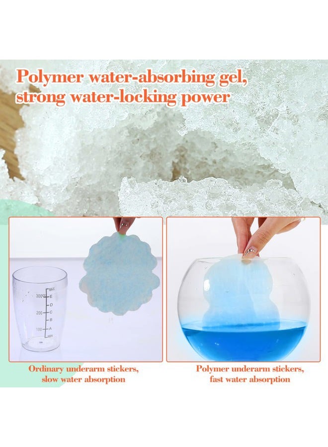 Zhanmai 240 Pieces Underarm Sweat Pads for Women Men Armpit Disposable Non Visible Unflavored Sweat Pads Comfortable Adhesive Dress Shields Armpit Protection Guards(Black, White, Beige) - Image 3