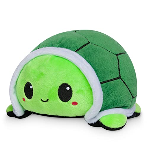 TeeTurtle - The Original Reversible Turtle Plushie - Ninja - Cute Sensory Fidget Stuffed Animals That Show Your Mood 4 Inch - Image 2
