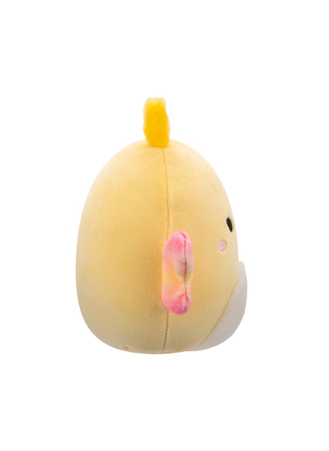 Squishmallows Little Plush 3.5 inch Clip-On Miry Yellow Moth w/Heart , Officially Licensed Kellytoy Plush Toy, Colorful Soft Toy, Gift for Kids, Girls & Boys Washable Squishy Stuff Toy Multicolor All Age  - Image 3